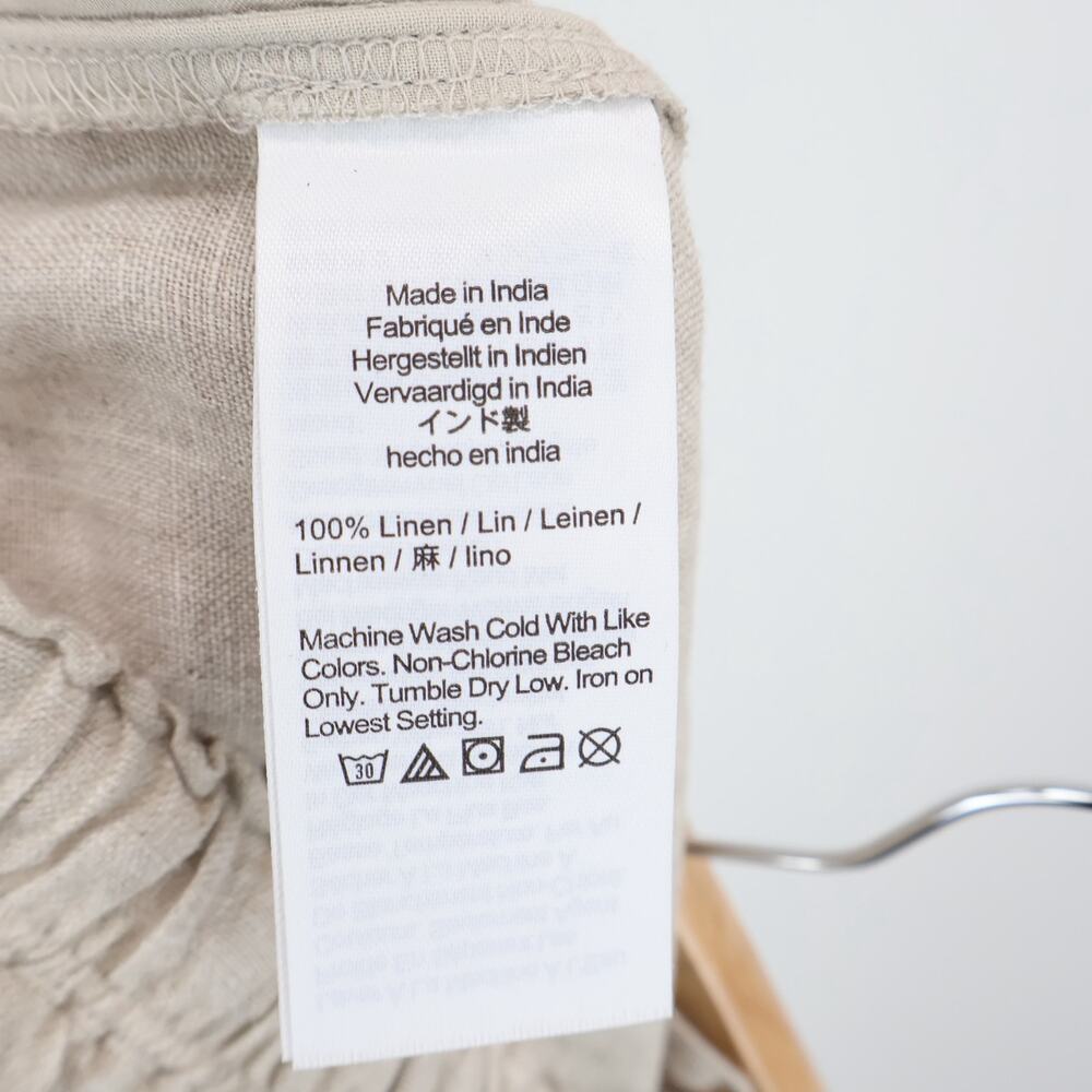 J.Crew Women's Soleil Linen Pant Flax Size Small Petite NWT - Picture 8 of 8